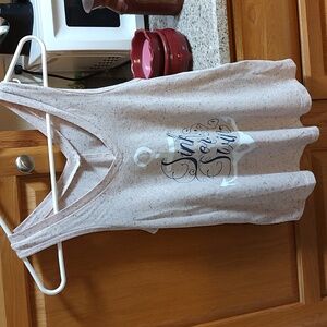 Jrs "Sink or Swim" Tank Top Sz S